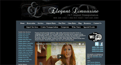 Desktop Screenshot of elegantlimous.com